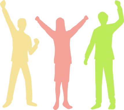 学生シルエット